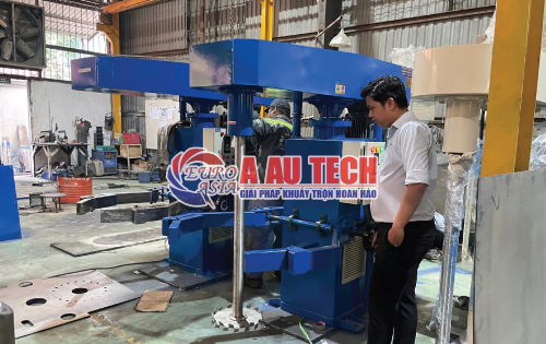 Máy khuấy trộn hóa chất 500 lít