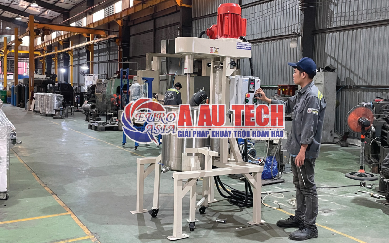 Máy khuấy sơn phòng nổ