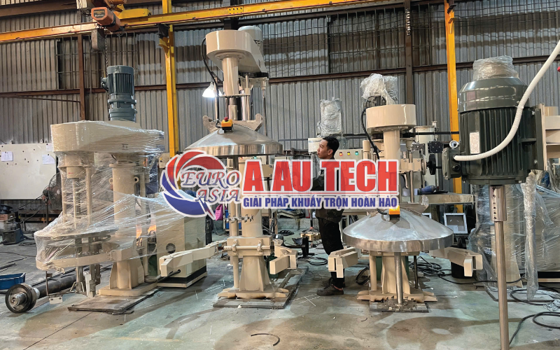Máy khuấy sơn 1000 lít