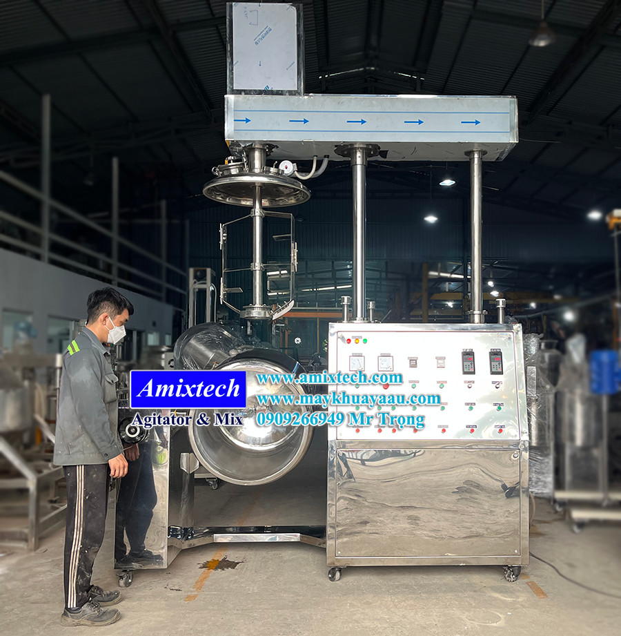 máy đồng hóa thực phẩm hút chân không