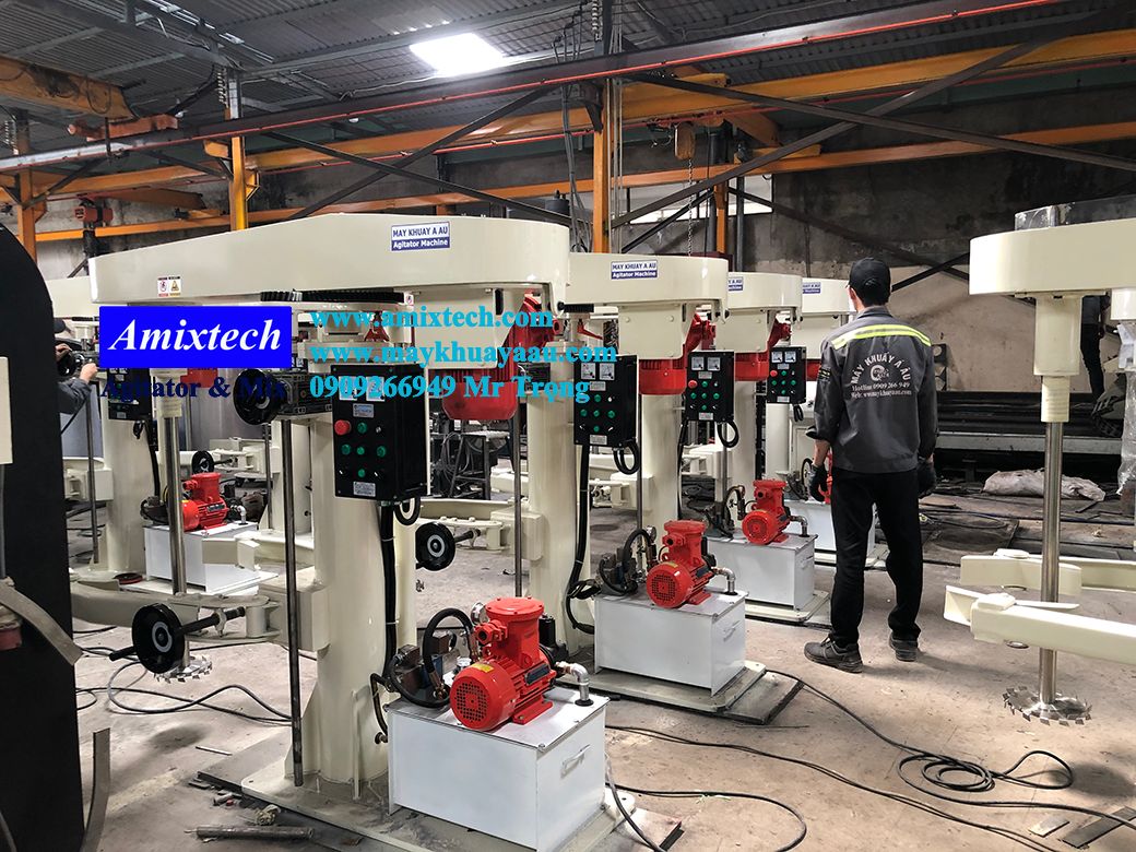 máy khuấy sơn phòng nổ