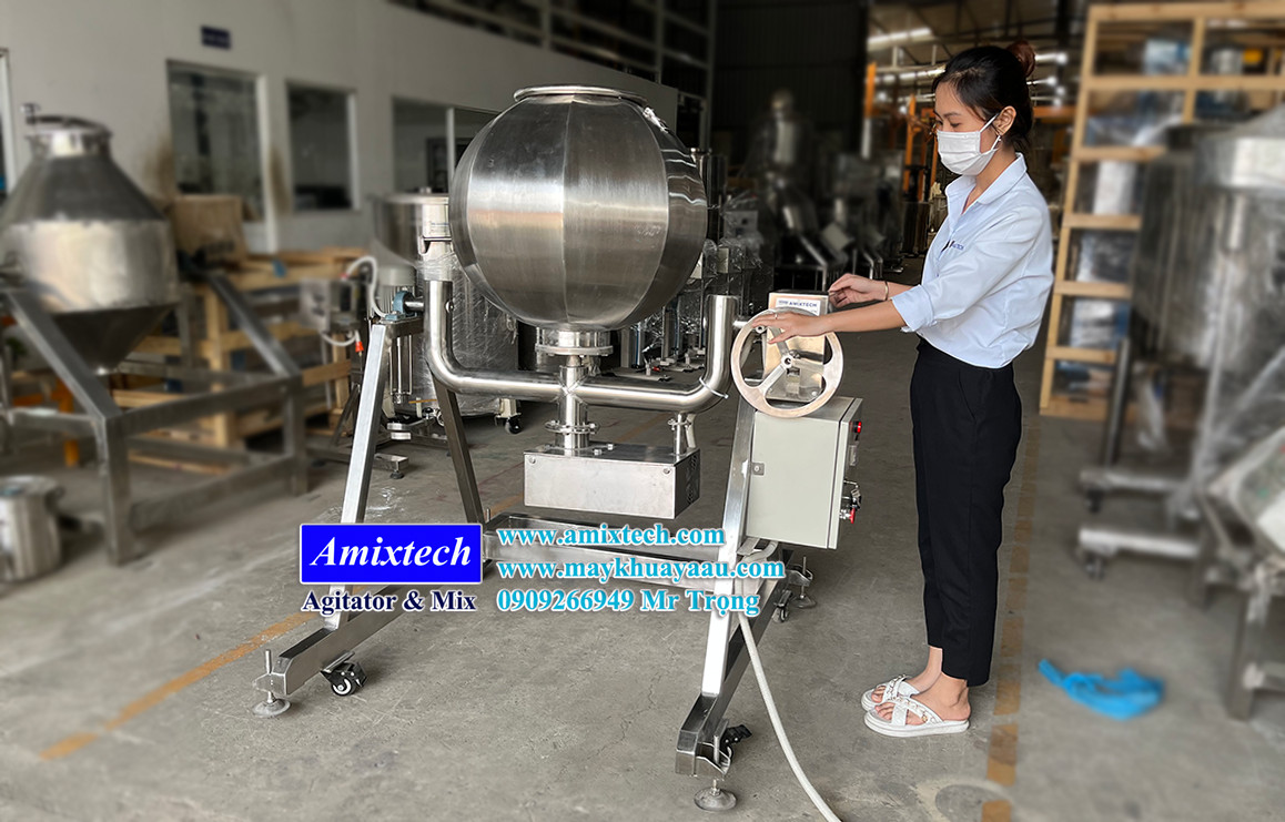 máy trộn bột cà phê hòa tan