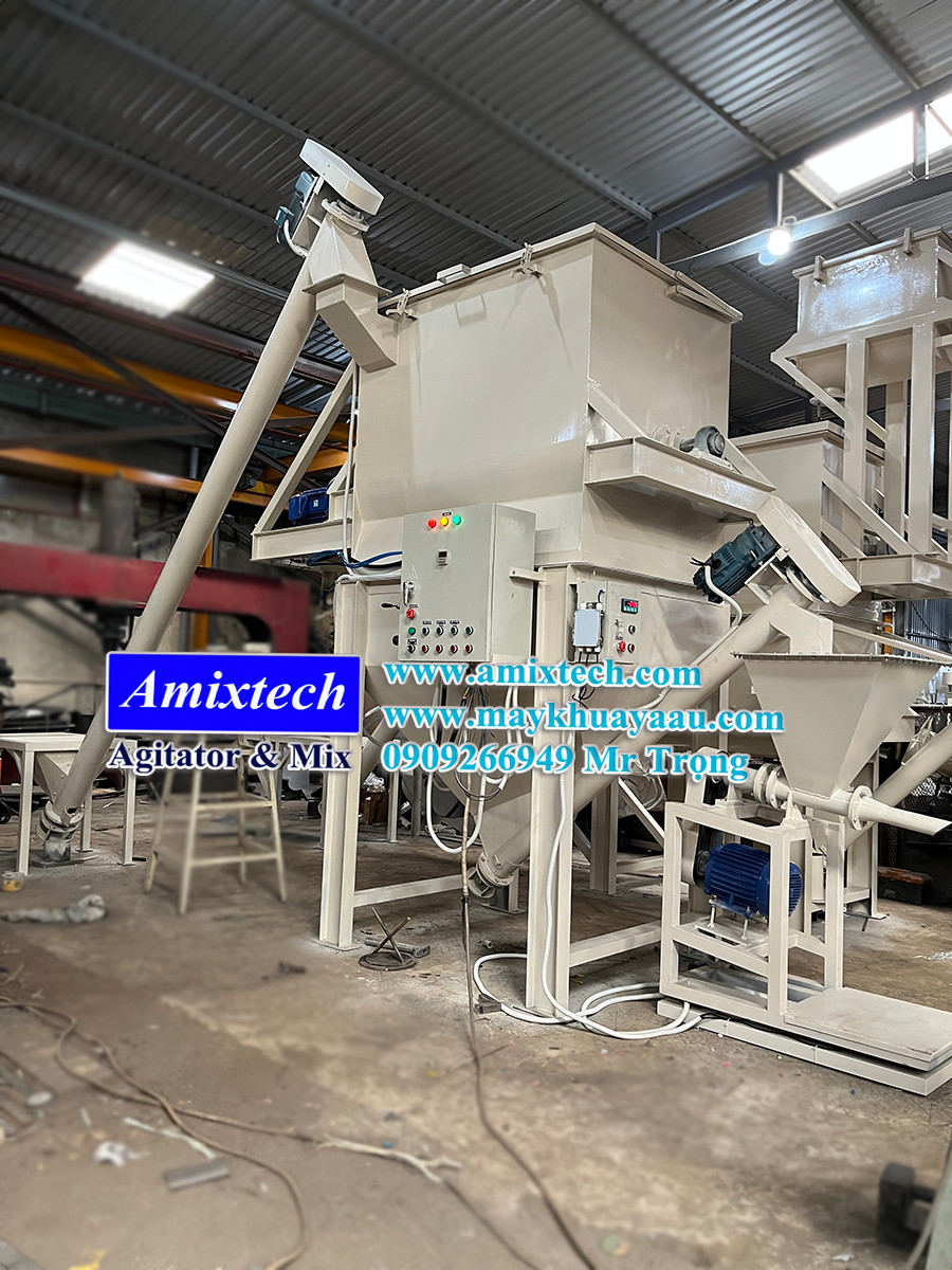 máy trộn bột khô 1 tấn