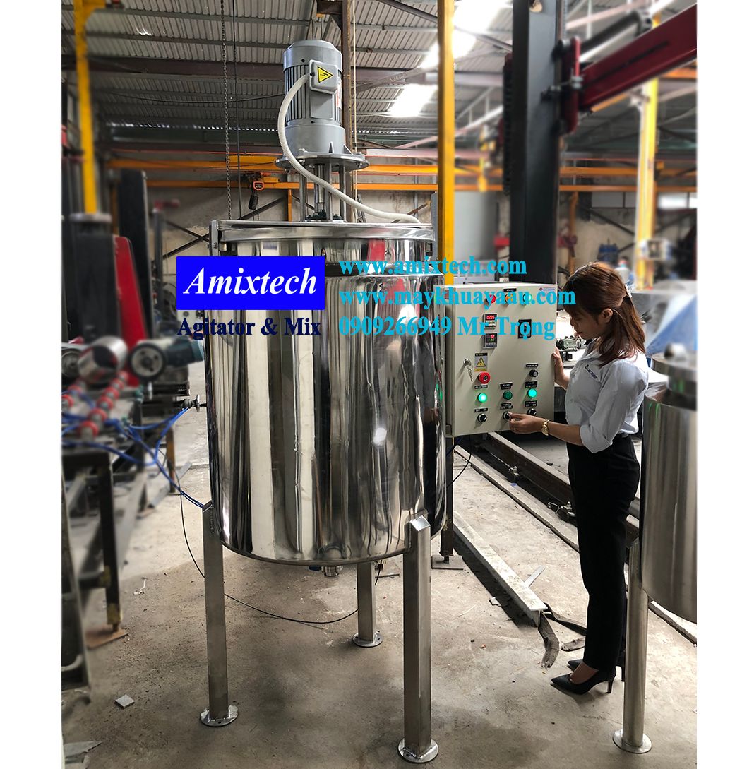 nồi nấu sữa đậu nành có cánh khuấy