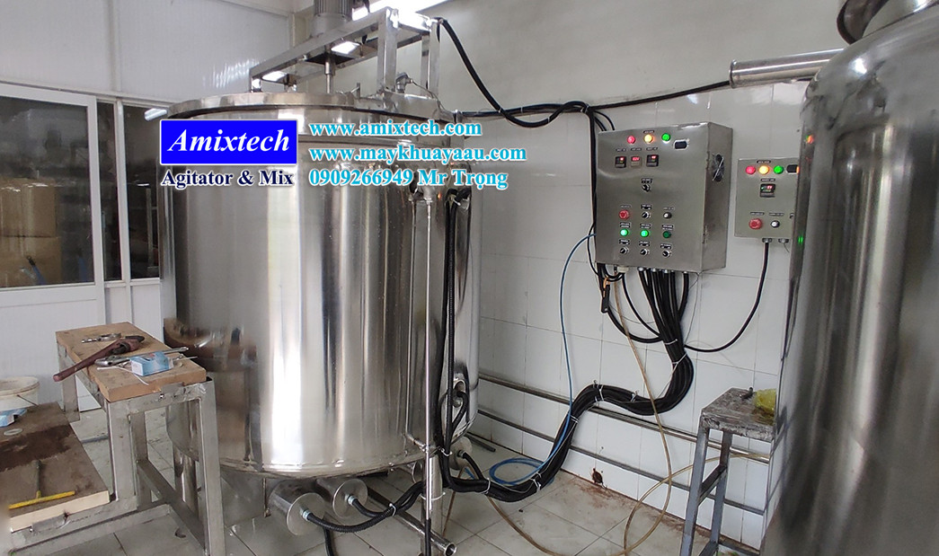 nồi nấu có cánh khuấy công nghiệp