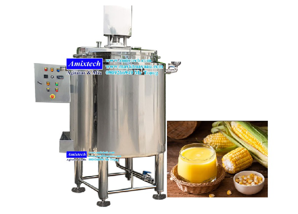 nồi nấu sữa bắp