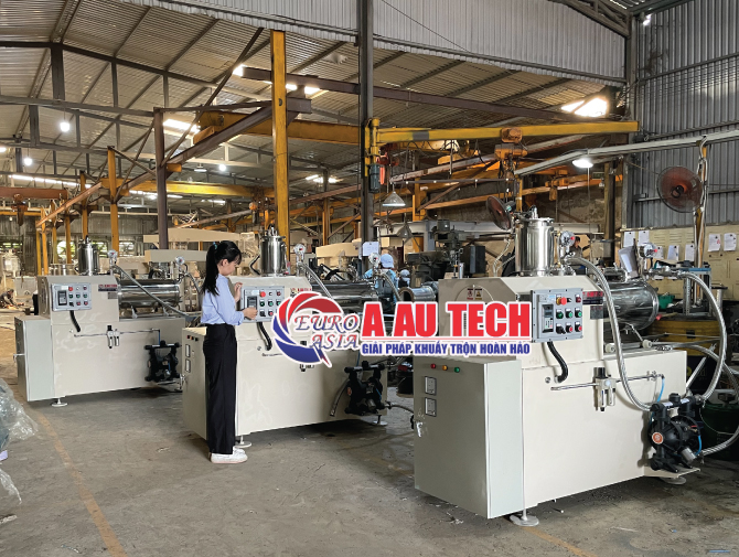 Máy nghiền paste màu sơn nâng cao chất lượng sản xuất