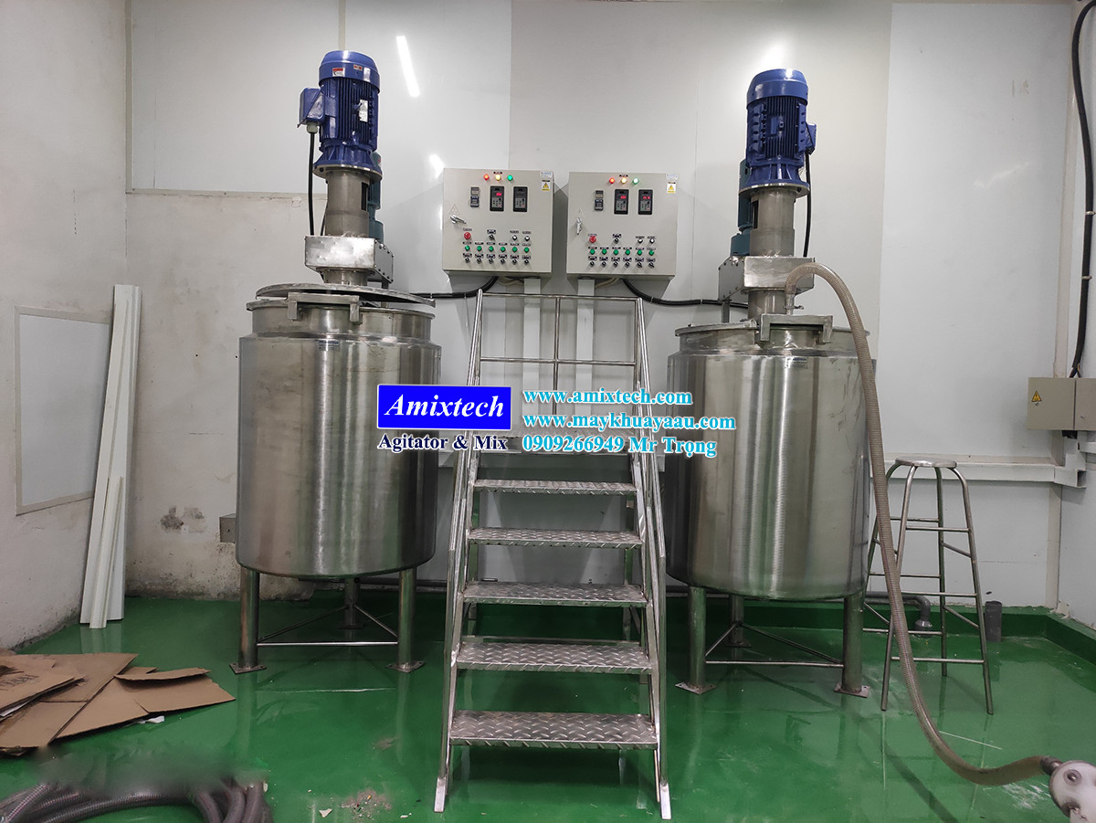 Bồn khuấy inox 500 lít
