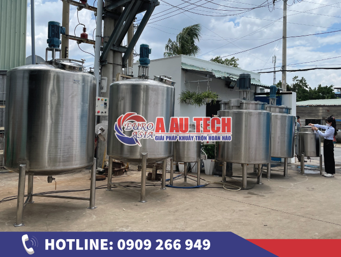 Cách lựa chọn bồn khuấy trộn thực phẩm phù hợp với nhu cầu sản xuất