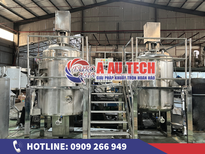 Tư vấn lắp đặt bồn khuấy thực phẩm đúng kỹ thuật, hiệu quả