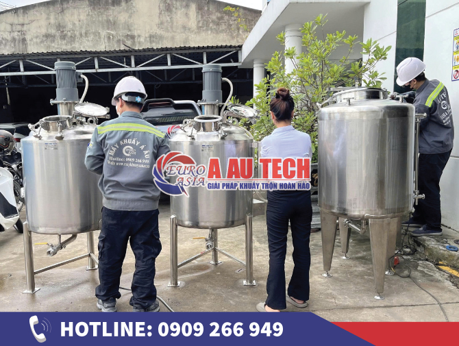 Chọn Bồn Khuấy Gia Nhiệt Sữa Đúng Cách, Giảm Hao Hụt