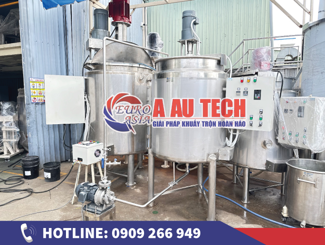 Cách chọn bồn khuấy trộn hóa chất phù hợp với quy trình sản xuất