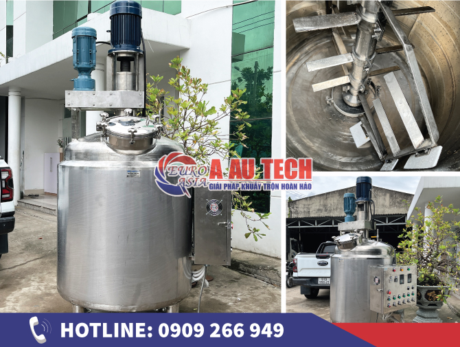 Bồn nhũ hóa mỹ phẩm – Giải pháp tối ưu cho ngành làm đẹp Bồn nhũ hóa mỹ phẩm – Giải pháp tối ưu cho ngành làm đẹp
