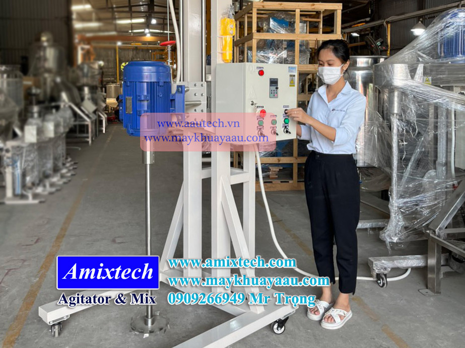 Chọn máy khuấy phân bón