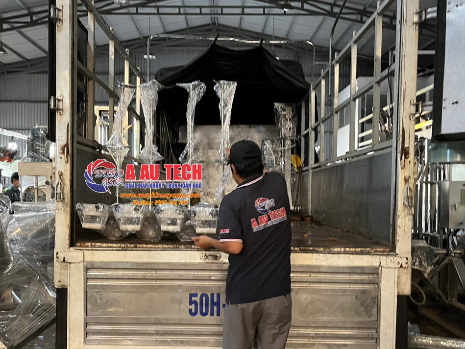 Máy khuấy gá thùng phuy 200 lít