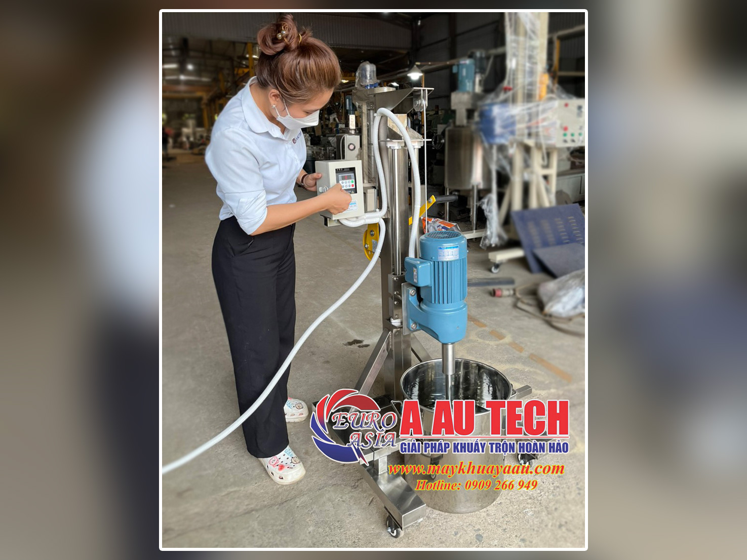 Máy khuấy trộn thực phẩm 20-50kg
