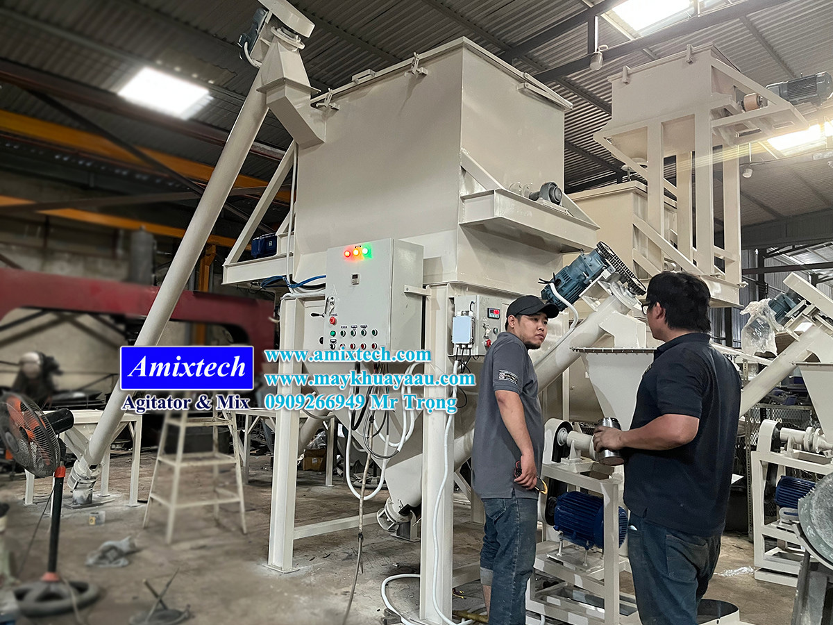 Máy trộn bột khô công nghiệp