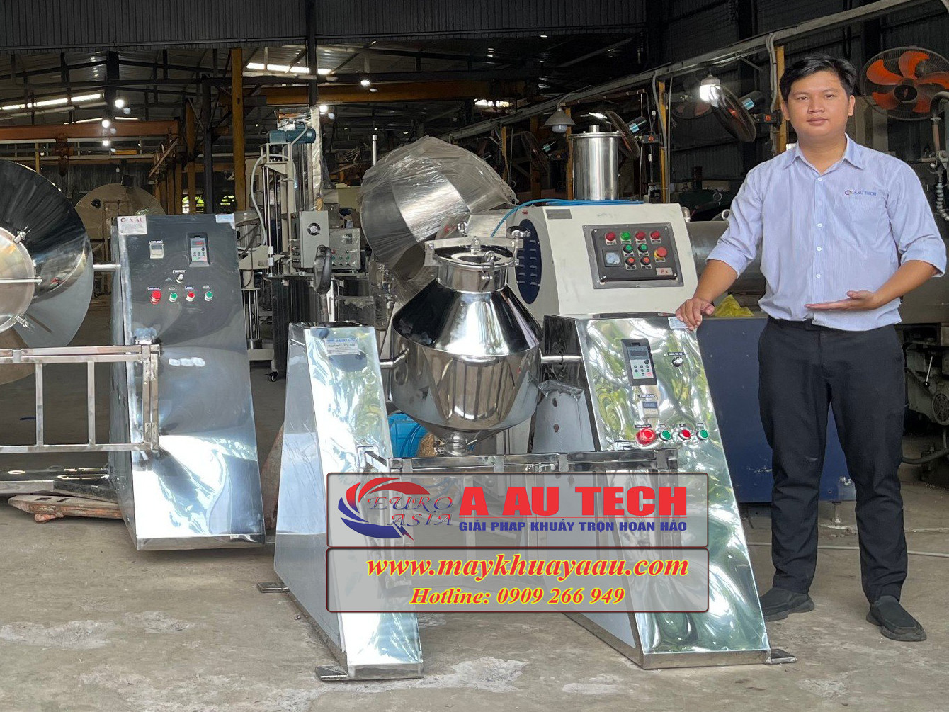 Máy trộn bột sữa 20-25kg
