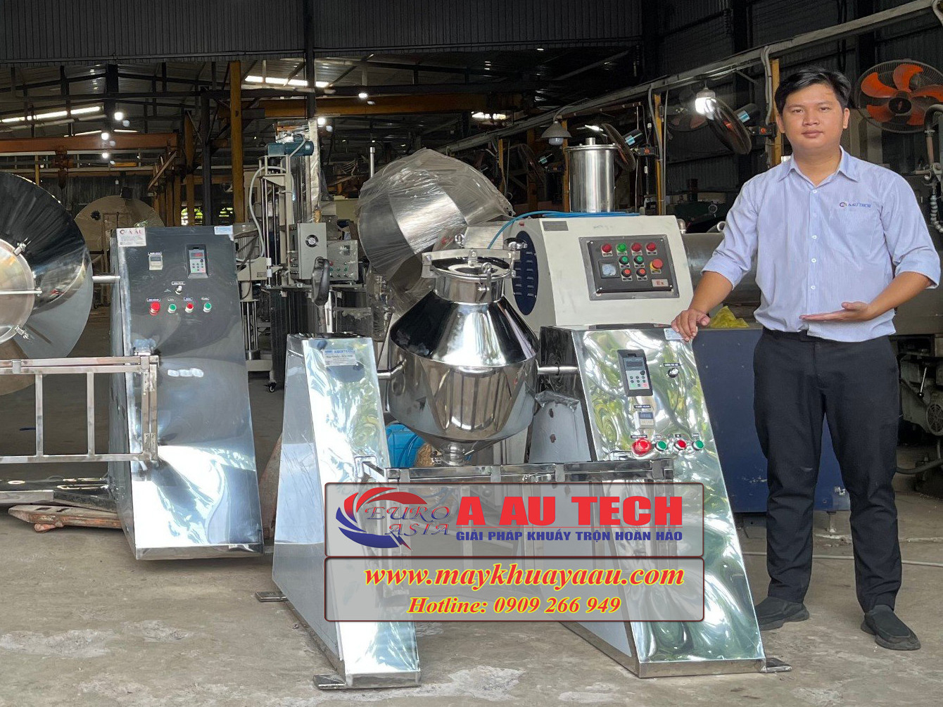 Máy trộn bột thuốc 25kg