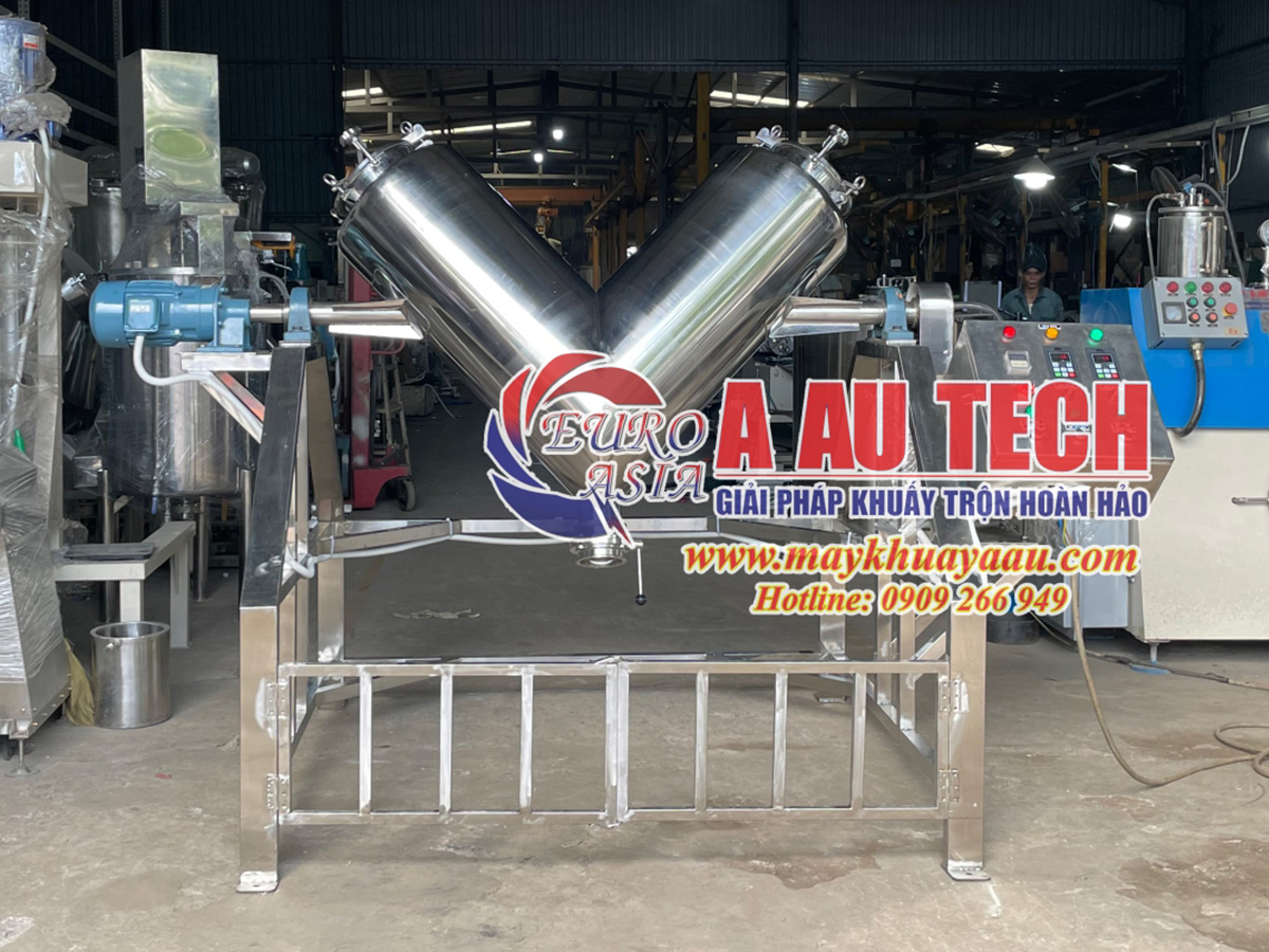 Máy Trộn Chữ V - Giải Pháp Cho Ngành Sản Xuất Bột Thực Phẩm