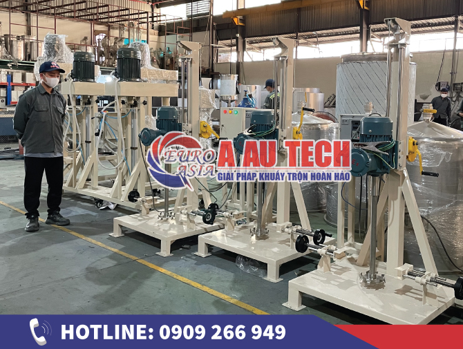 Máy khuấy sơn phòng nổ – Đáp ứng tiêu chuẩn an toàn quốc tế