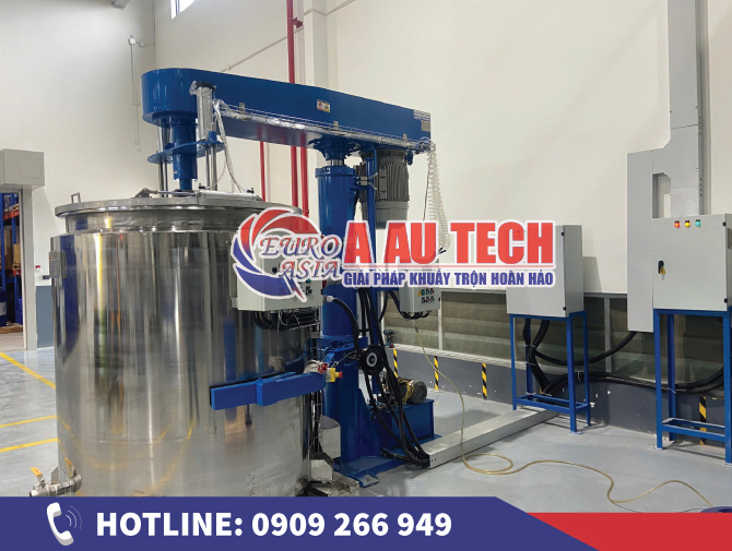 Hướng dẫn vận hành máy khuấy sơn công nghiệp bền lâu