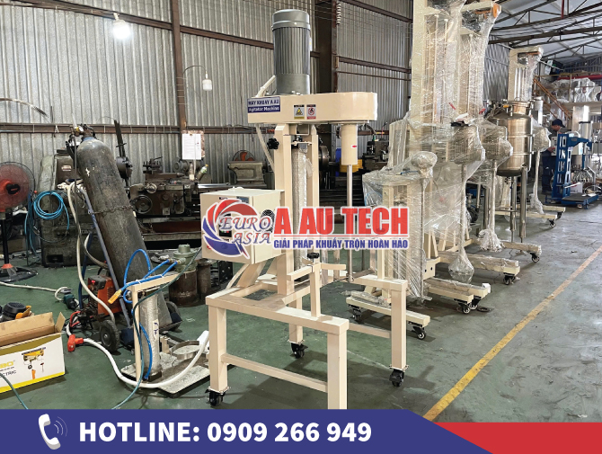 So sánh các dòng máy khuấy hóa chất 200 lít phổ biến hiện nay