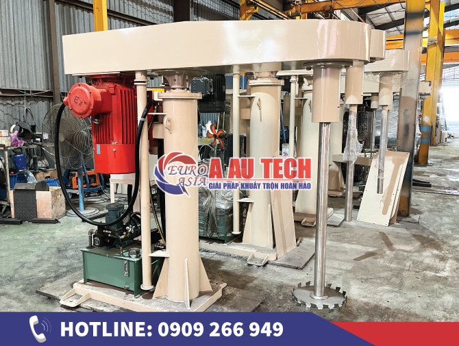Lợi ích khi sử dụng máy khuấy sơn phân tán công nghiệp trong sản xuất
