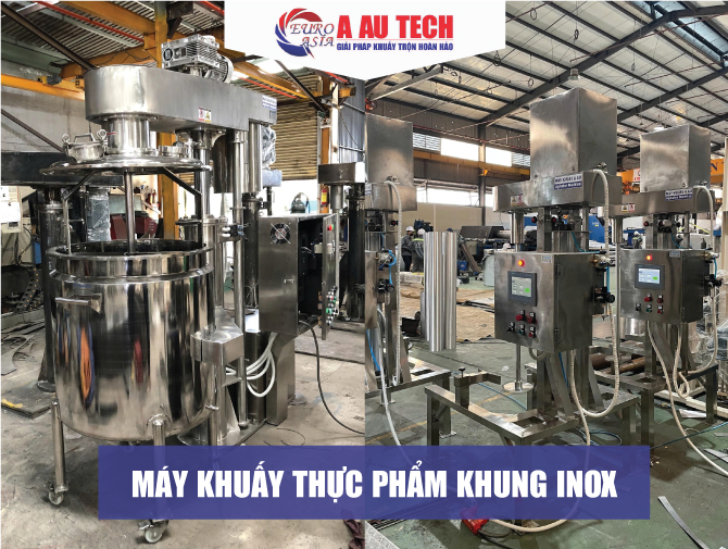 Máy khuấy inox – Lựa chọn đáng đầu tư cho ngành thực phẩm