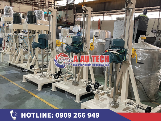 Hướng dẫn chọn máy khuấy trộn sơn hiệu quả cho mọi xưởng sản xuất