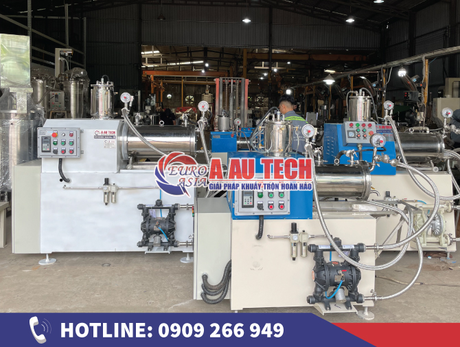Tiêu chuẩn kỹ thuật máy nghiền sơn epoxy trong ngành sơn