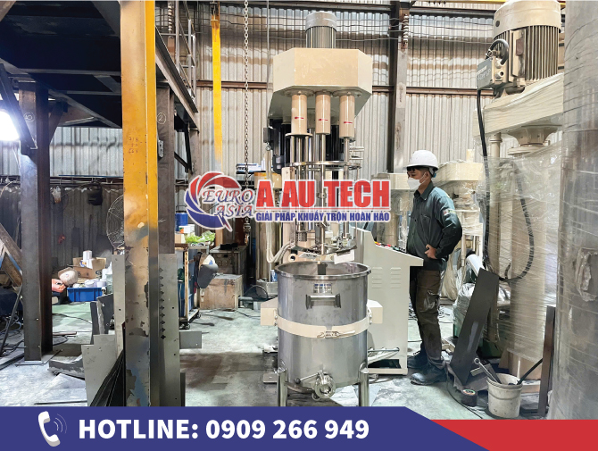 Máy nhũ hóa thực phẩm 100L, tiết kiệm điện, nhũ hóa đa năng