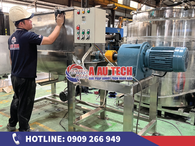 Tiêu chuẩn chọn máy trộn bột mì cho nhà xưởng hiện đại