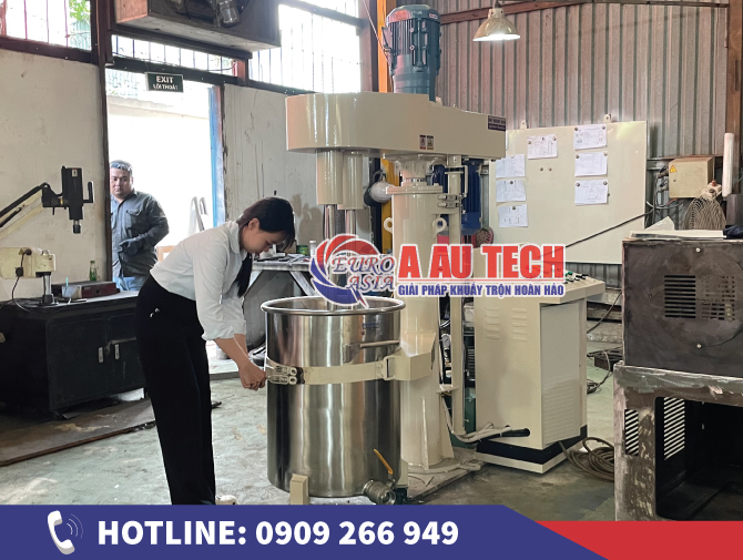 Gia công máy khuấy sơn tại Á Âu – Chất lượng tạo khác biệt