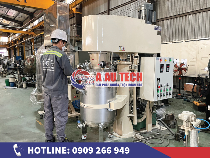 Máy trộn sơn tự động giá tốt – Gia công theo yêu cầu