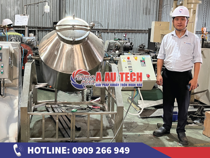 Máy trộn bột dạng trống có giúp nâng cao chất lượng sản phẩm?
