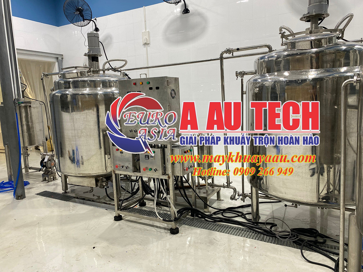 Ứng dụng thiết bị khuấy trộn trong ngành thực phẩm như thế nào ?