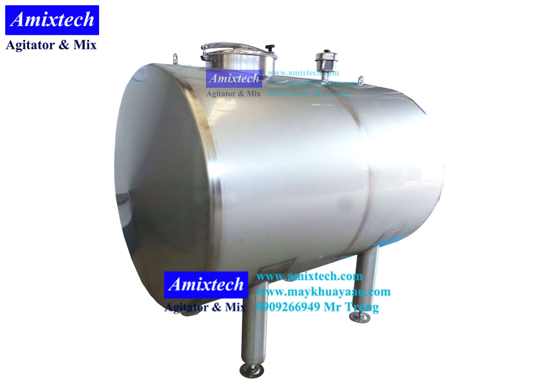 Bồn chứa thực phẩm nằm ngang