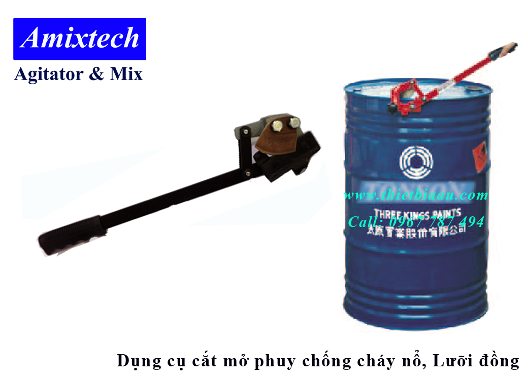 Dụng cụ cắt mở nắp thùng chống cháy NS-200 