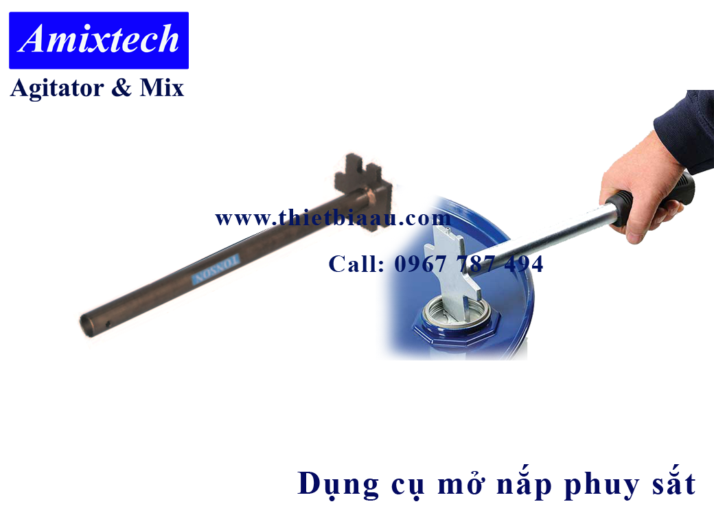 Dụng cụ mở nắp thùng 50 gallon F20-X ( đồng )