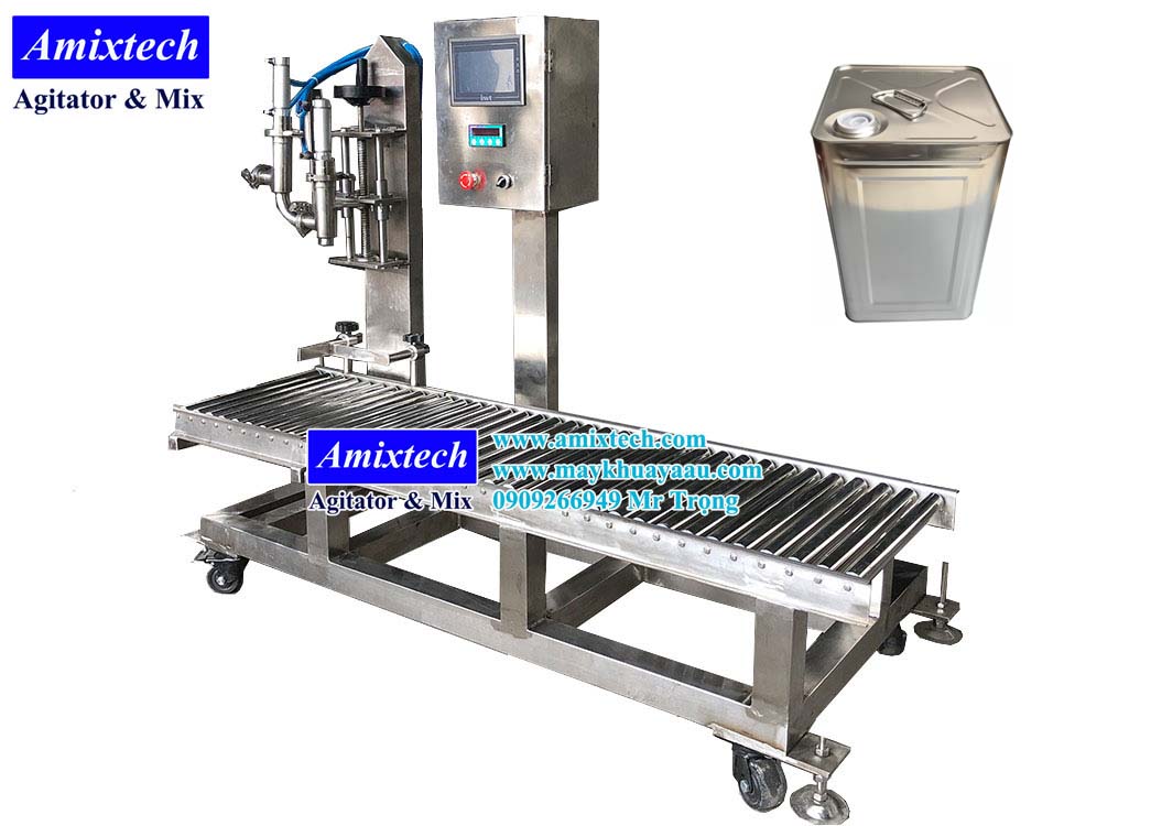 Máy chiết rót Can