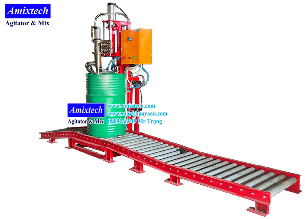 Máy chiết rót thùng phuy