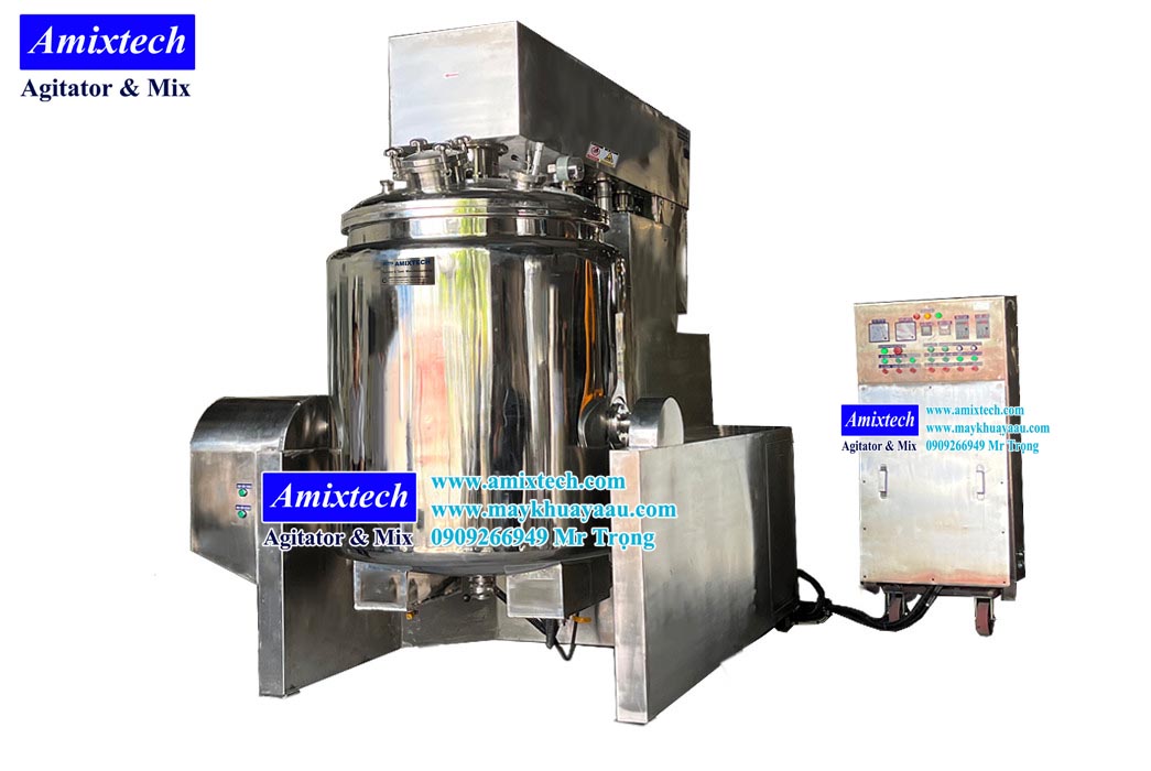 Máy đồng hóa hút chân không