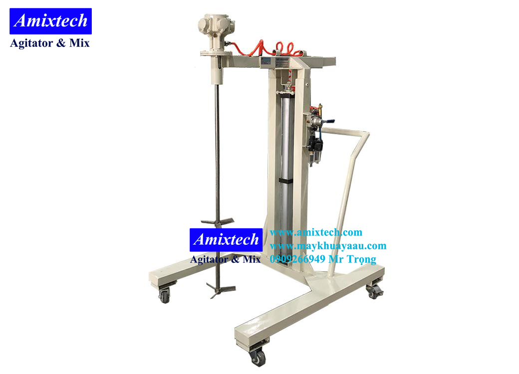 Máy khuấy khí nén 200 lít Amix-K03