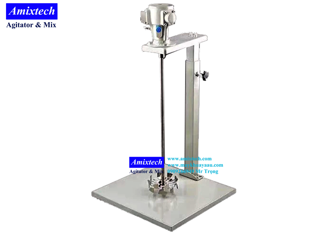 Máy khuấy khí nén nâng tay Amix-K01