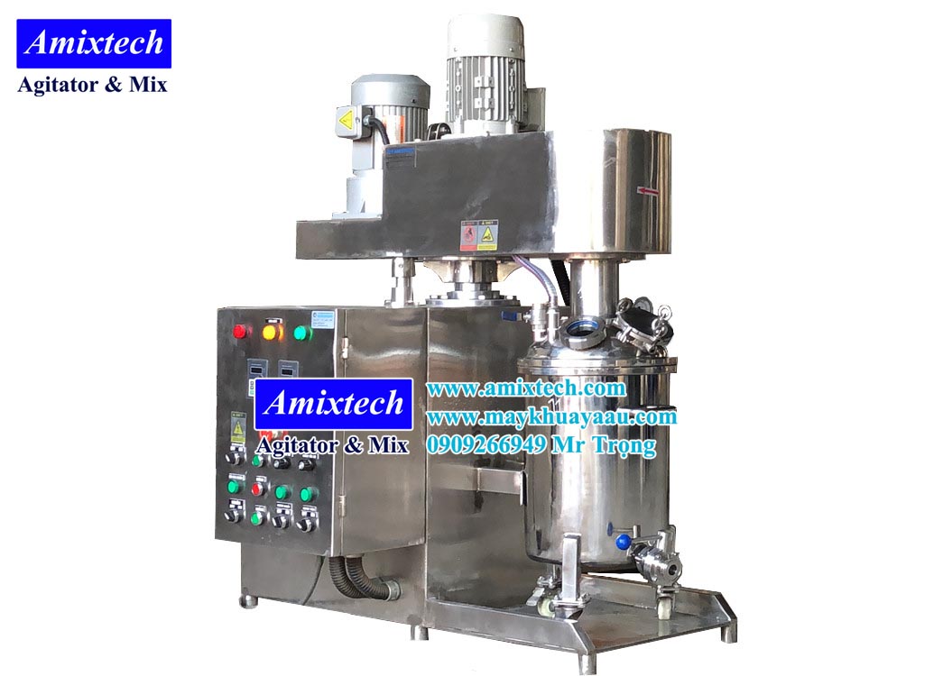 Máy khuấy trộn hút chân không