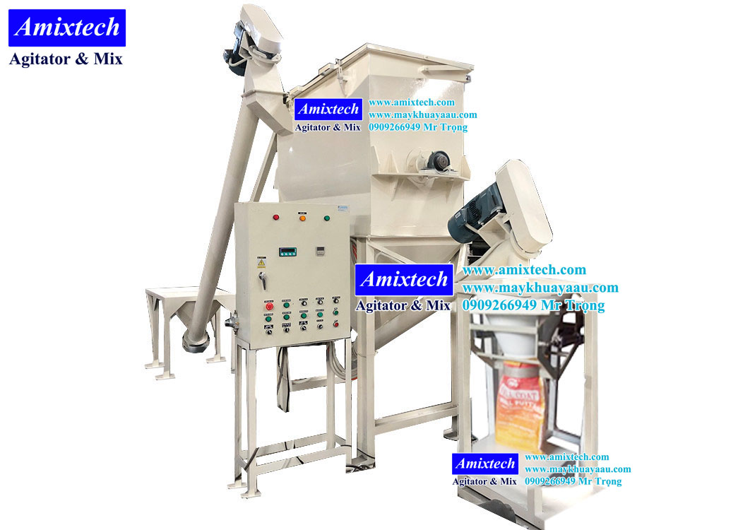 Máy trộn bột 02 tầng