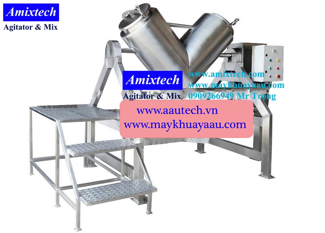 Máy trộn bột chữ V