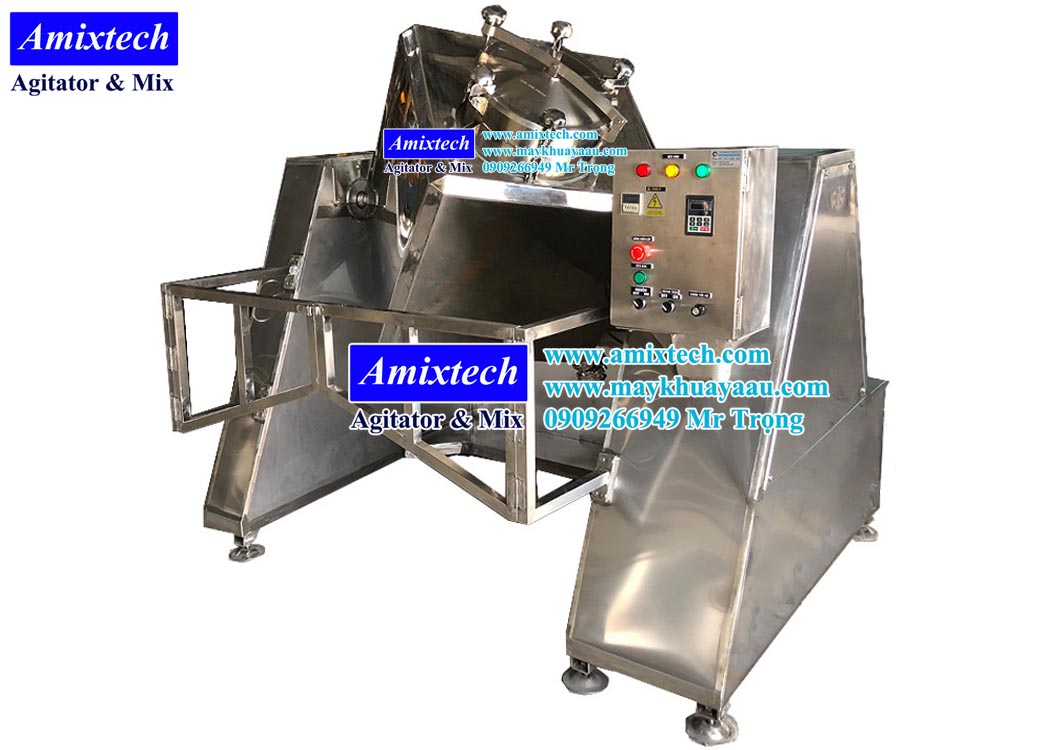 Máy trộn bột lập phương