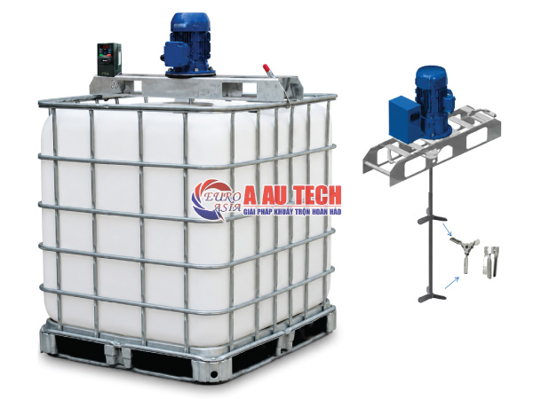 Máy khuấy IBC 1000 lít